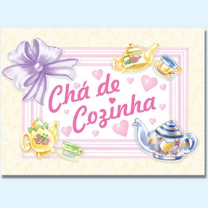 Convite Ch de Cozinha Ref. 16 - Junco (8 unid.)